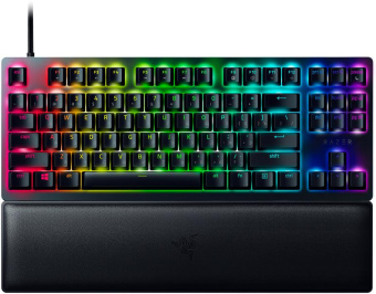 Клавиатура Razer Huntsman V2 TKL механическая черный USB for gamer LED (подставка для запястий) от магазина РЭССИ