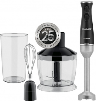 Блендер погружной Scarlett Silver Line SC-HB42F73 1000Вт черный от магазина РЭССИ