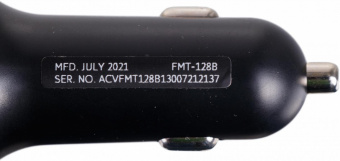 Автомобильный FM-модулятор ACV FMT-128B черный MicroSD BT USB (38762) от магазина РЭССИ