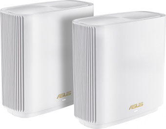 Бесшовный Mesh роутер Asus ZenWiFi XT9 (W-2-PK) AX7800 2.5GE/USB3.0 белый (упак.:2шт) от магазина РЭССИ