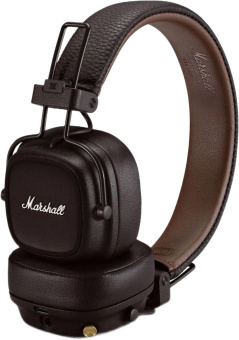 Гарнитура накладные Marshall Major IV коричневый беспроводные bluetooth оголовье (1006127) от магазина РЭССИ