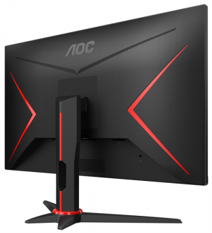 Монитор AOC 23.8" Gaming 24G2SAE черный/красный VA LED 1ms 16:9 HDMI M/M матовая 350cd 178гр/178гр 1920x1080 165Hz FreeSync Premium VGA DP FHD 5.6кг от магазина РЭССИ