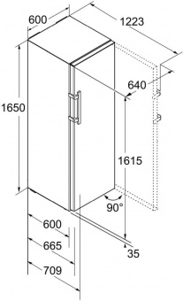 Морозильная камера Liebherr GN 3735 белый от магазина РЭССИ