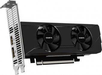 Видеокарта Gigabyte PCI-E 4.0 GV-R64D6-4GL AMD Radeon RX 6400 4096Mb 64 GDDR6 2039/16000 HDMIx1 DPx1 HDCP Ret low profile от магазина РЭССИ