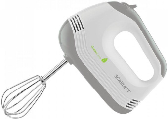 Миксер ручной Scarlett SC-HM40S17 300Вт белый от магазина РЭССИ