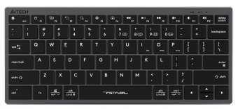 Клавиатура A4Tech Fstyler FBX51C серый USB беспроводная BT/Radio slim Multimedia (FBX51C GREY) от магазина РЭССИ