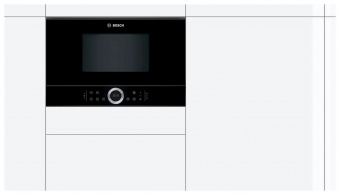 Микроволновая печь Bosch BFL634GB1 21л. 900Вт черный (встраиваемая) от магазина РЭССИ