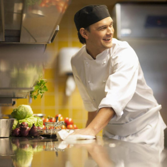 Материал нетканый протирочный TORK Advanced в рулонах арт 352201 1-сл. бирюзовый 25829 от магазина РЭССИ