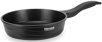 Сковорода Rondell Walzer RDA-767 круглая 24см покрытие: TriTitan ручка несъемная (без крышки) черный от магазина РЭССИ