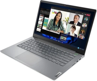 Ноутбук Lenovo Thinkbook 14 G4 IAP Core i5 1235U 8Gb SSD512Gb NVIDIA GeForce MX550 2Gb 14" TN FHD (1920x1080) noOS grey WiFi BT Cam Bag (21DH00KWAK) от магазина РЭССИ