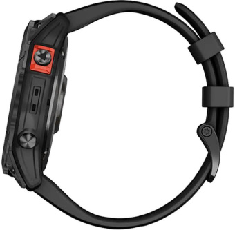 Смарт-часы Garmin Fenix 7X Solar 51мм 1.45" LCD корп.темно-серый рем.черный разм.брасл.:125-200мм (010-02541-01) от магазина РЭССИ