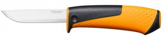 Нож садовый Fiskars 1023618 черный/оранжевый от магазина РЭССИ