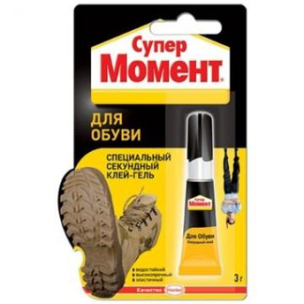 Супер клей обувной 3 грамма Момент 1694871 от магазина РЭССИ