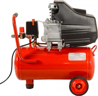 Компрессор поршневой Ресанта КП-24/260М масляный 260л/мин 24л 2000Вт красный/черный от магазина РЭССИ