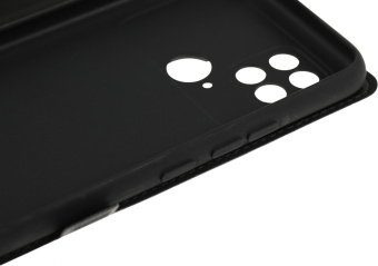 Чехол (флип-кейс) BoraSCO для Xiaomi Poco C40 черный (70748) от магазина РЭССИ