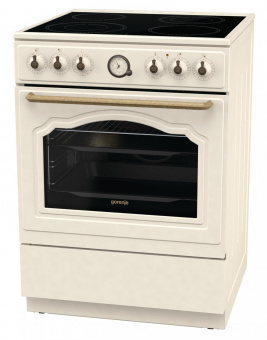 Плита Электрическая Gorenje GECS6B70CLI бежевый стеклокерамика (без крышки) от магазина РЭССИ