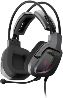Наушники с микрофоном A4Tech Bloody G575 Pro серый 2м мониторные USB оголовье (G575 PRO) от магазина РЭССИ