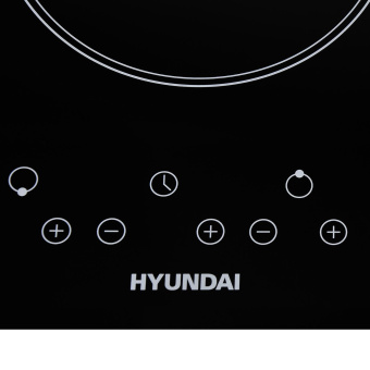 Индукционная варочная поверхность Hyundai HHI 3750 BG черный от магазина РЭССИ