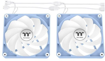 Вентилятор Thermaltake CT120 Sync Hydrangea реверсивный ARGB голубой 4-pin 31.2dB Ret (CL-F200-PL12BU-A) от магазина РЭССИ