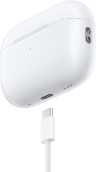 Гарнитура внутриканальные Apple AirPods Pro 2 2023 USB-C A3047/A3048/A2968 белый беспроводные bluetooth в ушной раковине (MTJV3ZA/A) от магазина РЭССИ