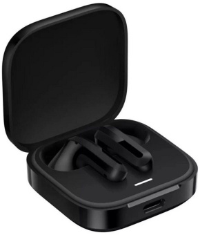 Гарнитура вкладыши Xiaomi Buds 6 Active M2344E1 черный беспроводные bluetooth в ушной раковине (BHR8396GL) от магазина РЭССИ