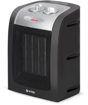 Тепловентилятор Vitek VT-2067 1800Вт черный/серебристый от магазина РЭССИ