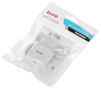 Сетевое зар./устр. Buro BUWB1 10W 2A USB-C универсальное белый (BUWB10S010WH) от магазина РЭССИ