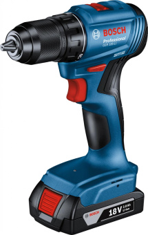Дрель-шуруповерт Bosch GSB 185-LI аккум. патрон:быстрозажимной (кейс в комплекте) (06019K3101) от магазина РЭССИ