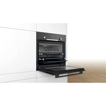 Духовой шкаф Электрический Bosch HBJ558YB3Q черный от магазина РЭССИ