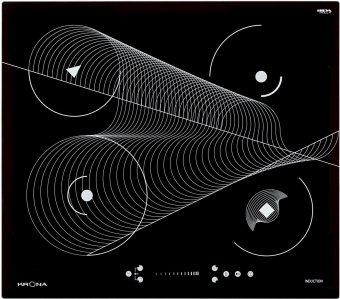 Индукционная варочная поверхность Krona Meridiana 60 BL черный от магазина РЭССИ
