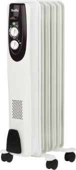 Радиатор масляный Ballu Classic BOH/CL-05WRN 1000Вт белый/черный от магазина РЭССИ