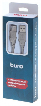 Кабель Buro BHP RET USB_AF30 USB A(m) USB A(f) 3м серый блистер от магазина РЭССИ