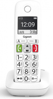 Р/Телефон Dect Gigaset E290 SYS RUS белый АОН от магазина РЭССИ