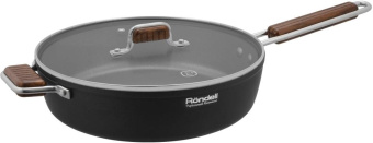 Сотейник Rondell Fjord RDA-1799 d=28см (с крышкой) черный от магазина РЭССИ