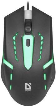 Мышь Defender Flash MB-600L черный оптическая 1200dpi USB 3but (52600) от магазина РЭССИ
