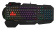 Клавиатура A4Tech Bloody B310N черный USB Multimedia for gamer LED (подставка для запястий) (B310N) от магазина РЭССИ