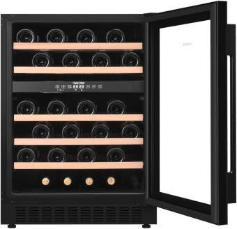 Винный шкаф Maunfeld MBWC-135D46 2-хкамерн. черный (КА-00018702) от магазина РЭССИ
