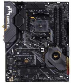 Материнская плата Asus TUF GAMING X570-PLUS (WI-FI) Soc-AM4 AMD X570 4xDDR4 ATX AC`97 8ch(7.1) GbLAN RAID+HDMI+DP от магазина РЭССИ