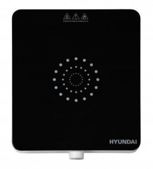 Плита Индукционная Hyundai HYC-0105 белый стеклокерамика (настольная) от магазина РЭССИ