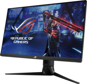 Монитор Asus 27" ROG Strix XG27AQM черный IPS LED 16:9 HDMI матовая HAS Piv 1000:1 350cd 2560x1440 G-Sync DP 2K USB 7.6кг от магазина РЭССИ