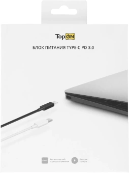 Адаптер TopON TOP-DE45QW автоматический 45W 5V-20V 2.25A от бытовой электросети от магазина РЭССИ
