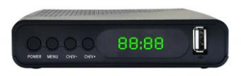 Ресивер DVB-T2 Hyundai H-DVB500 черный от магазина РЭССИ