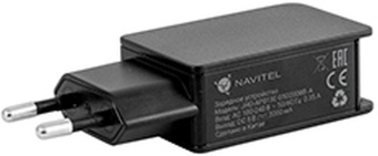 Навигатор Автомобильный GPS Navitel T707 3G 7" 1024x600 16384 microSD Bluetooth черный Navitel от магазина РЭССИ