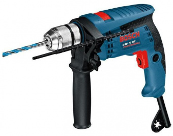 Дрель ударная Bosch GSB 13 RE Professional 600Вт патрон:быстрозажимной реверс (0601217100) от магазина РЭССИ