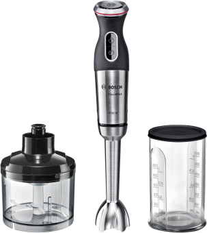 Блендер погружной Bosch MaxoMixx MS8CM6120 1000Вт нержавеющая сталь от магазина РЭССИ