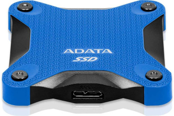 Накопитель SSD A-Data USB 3.0 480Gb ASD600Q-480GU31-CBL SD600Q 1.8" синий от магазина РЭССИ