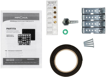 Газовая варочная поверхность Krona Partita 60 нержавеющая сталь от магазина РЭССИ