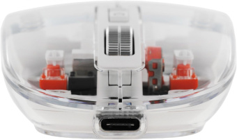 Мышь Defender Ixes MM-999 прозрачный оптическая 2400dpi silent беспров. BT/Radio USB 4but (52999) от магазина РЭССИ