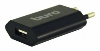 Сетевое зар./устр. Buro TJ-164b 5W 1A USB универсальное черный от магазина РЭССИ