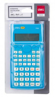 Калькулятор научный Deli E1710A/BLU синий 10+2-разр. от магазина РЭССИ